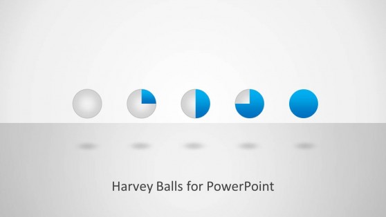 Harvey Ball Shapes for PowerPoint