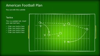 Football Super Bowl Game Plan Slide Design