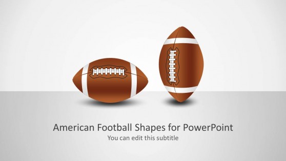 Football Shape for PowerPoint
