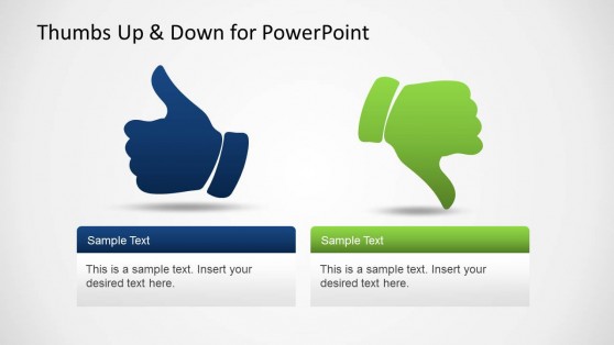 Thumbs Up & Down PowerPoint Template